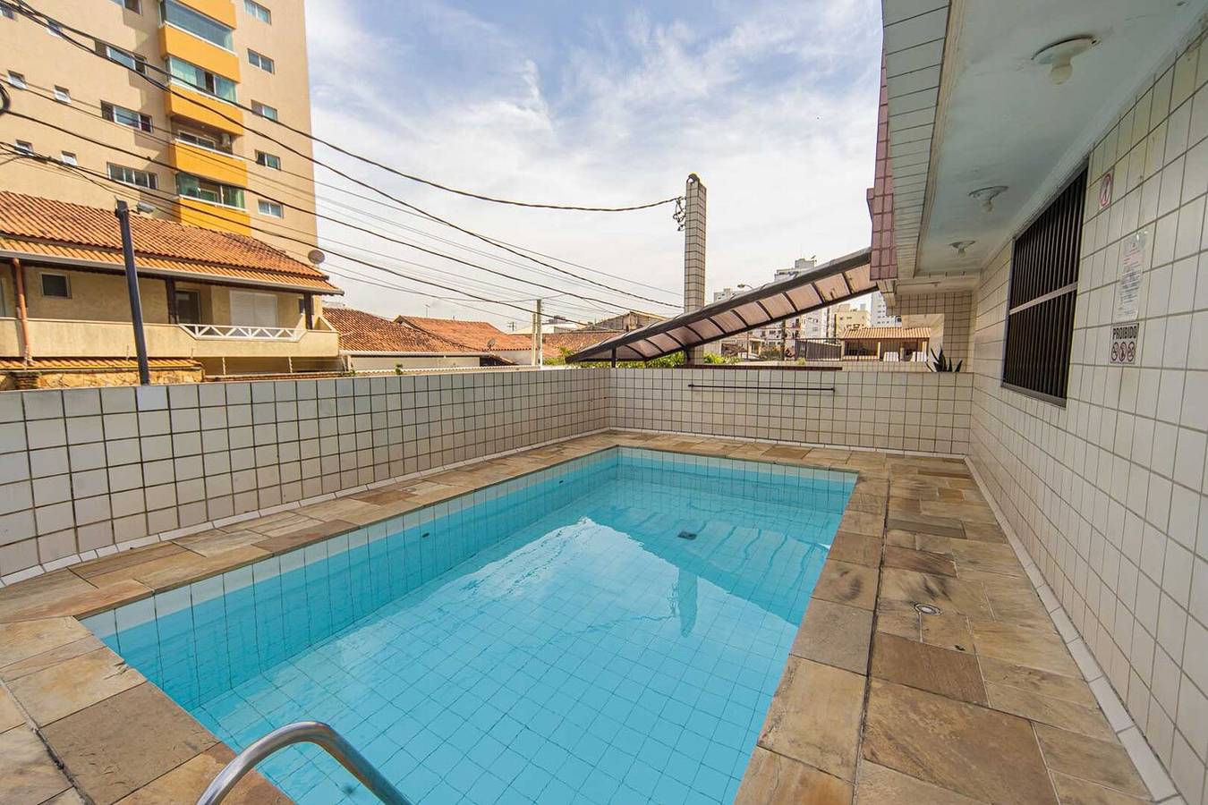 Ganze Wohnung, Ferienwohnung für 12 Personen mit Pool in Praia Grande, Baixada Santista