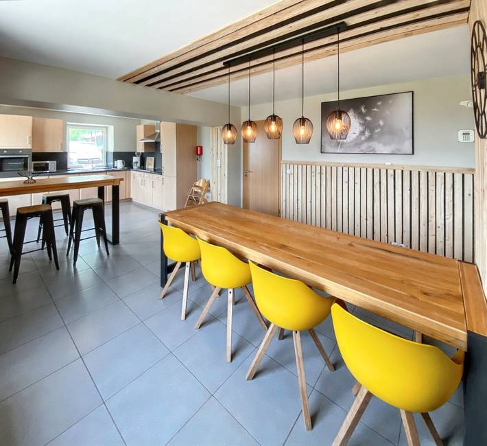 Vakantiehuis voor 11 personen, with Terras and Tuin as well as Sauna in Stavelot
