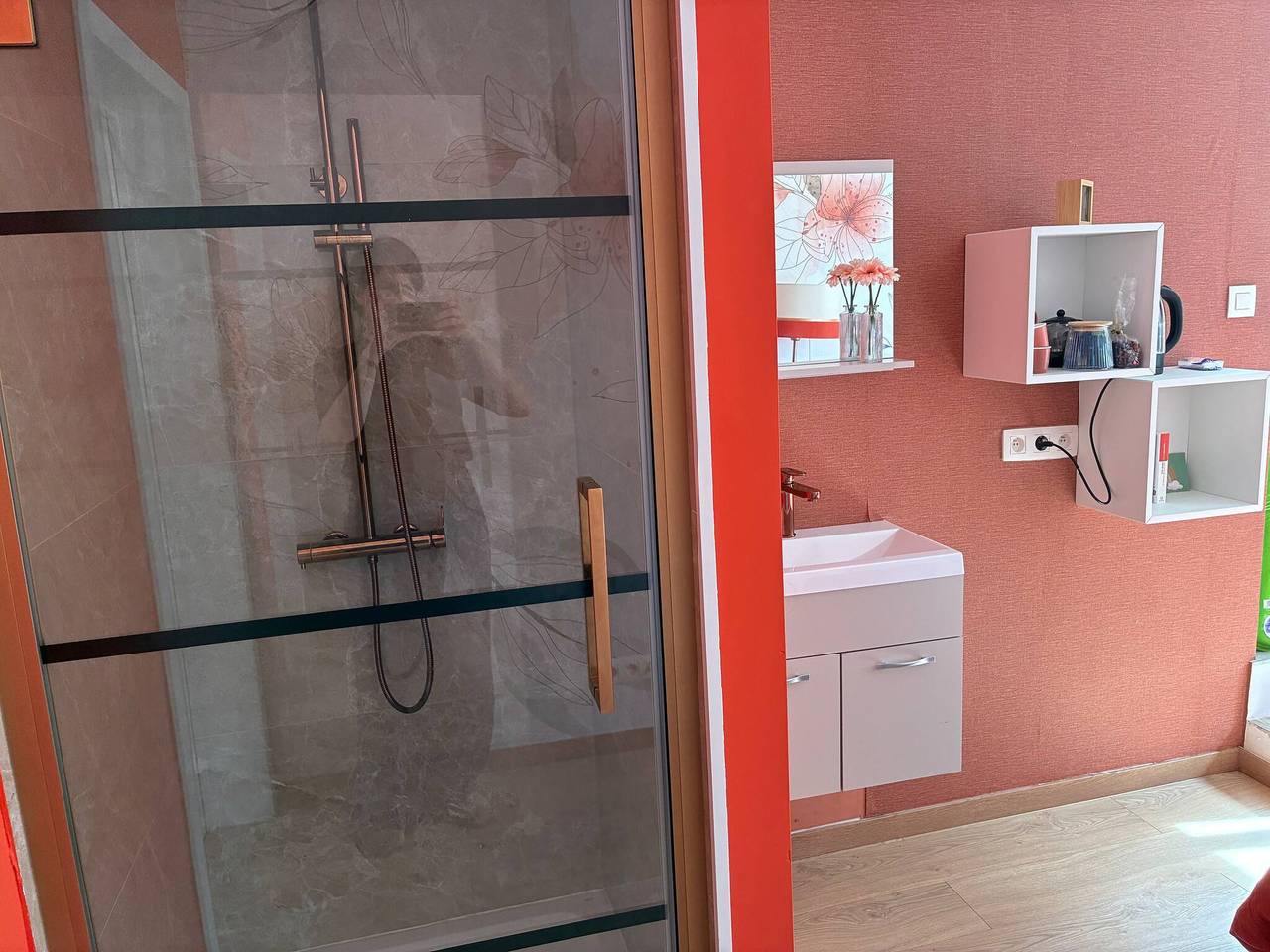 Chambre décorée avec goût avec accès au jardin  in Schaerbeek, Flandre