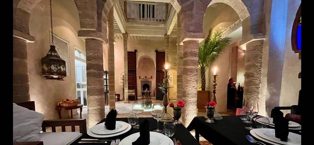 Riad pour 2 personnes, avec terrasse, animaux acceptés