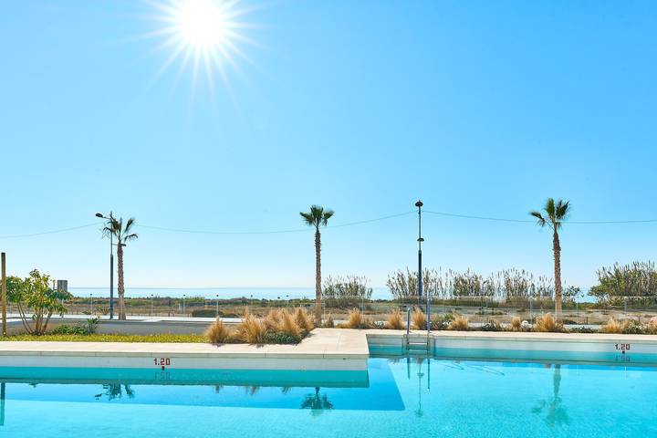 Ganze Wohnung, Ferienwohnung 'Db01 Duna Beach Casa Zen' mit Gemeinschaftspool, Wi-Fi und Klimaanlage in Torrox Costa, Torrox