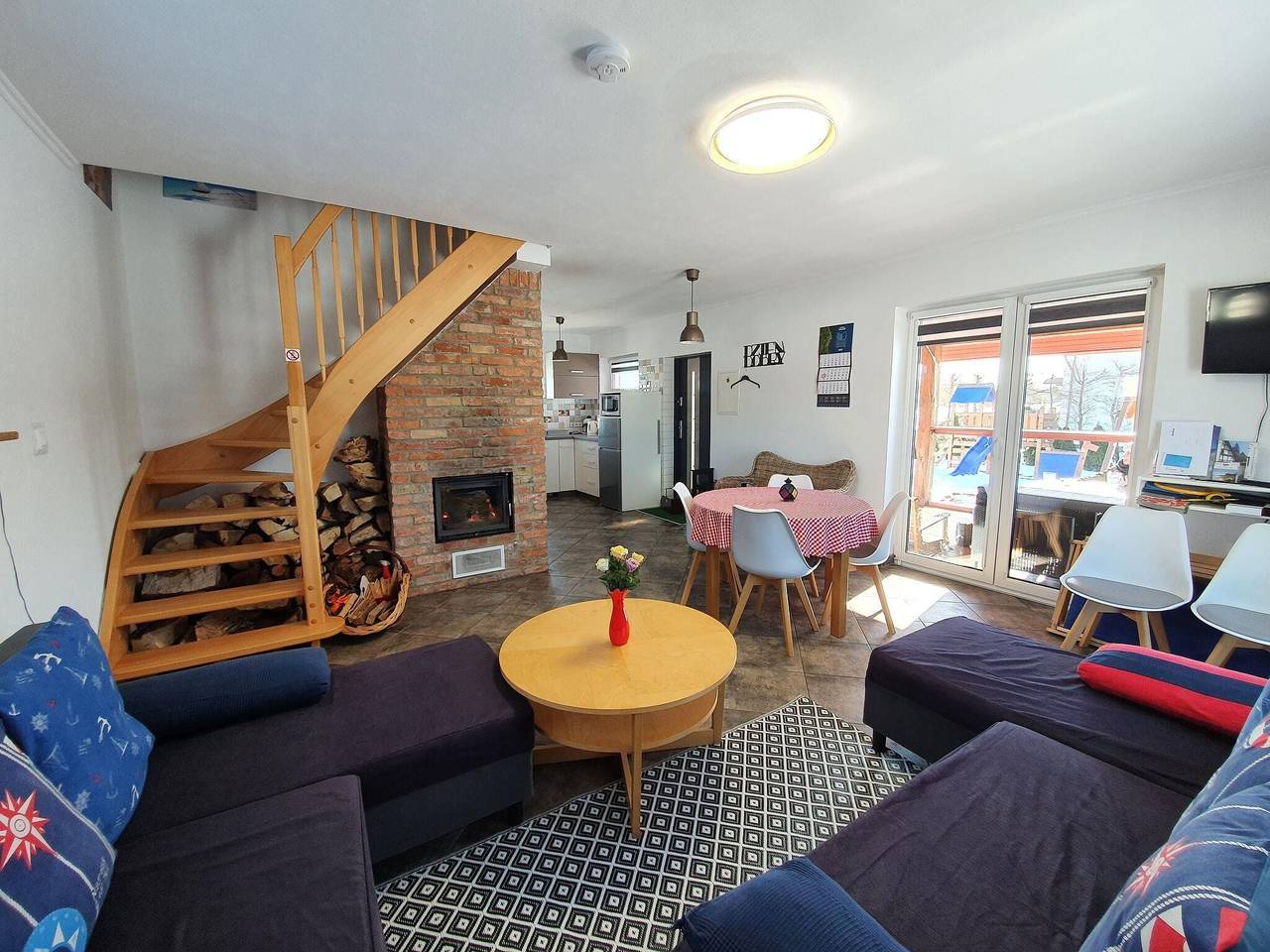 Confortevole casa vacanze, giardino privato, sauna in Slowinzischer Nationalpark