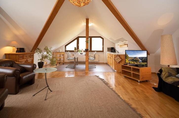 Ferienwohnung für 2 Personen, mit Terrasse und Garten sowie Ausblick in Merzig - 3