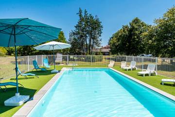 Camping für 6 Personen, mit Garten, mit Haustier in Landes