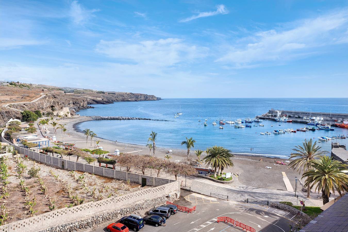 Ganze Wohnung, Ferienwohnung "Las Brisas Playa San Juan" mit Meerblick, Gemeinschaftsterrasse und Wlan in Playa San Juan, Guía de Isora