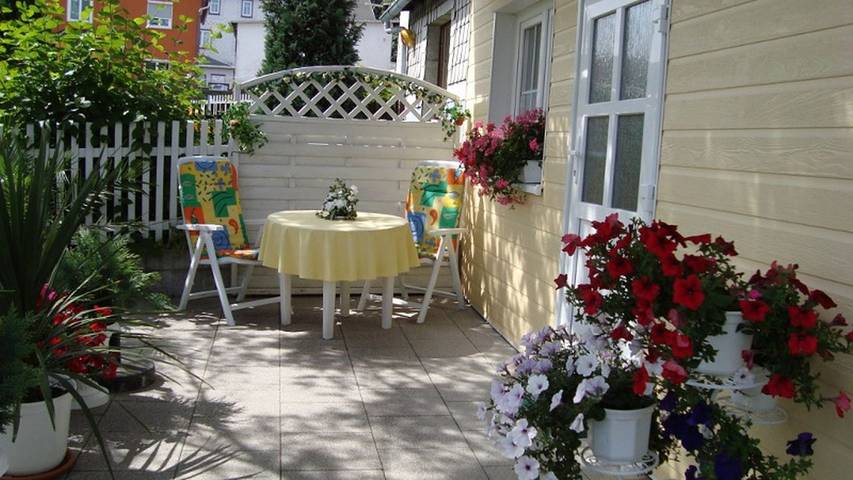 Ferienhaus für 2 Personen, mit Balkon/Terrasse, mit Haustier in Masserberg