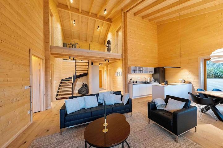 Chalet für 6 Personen, mit Terrasse und Sauna in Daun