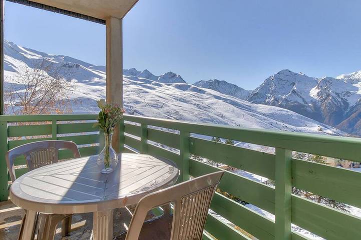 Ganze Wohnung, Studio à 400 mètres des pistes + accès spa à 100m in Peyragudes, Französische Pyrenäen