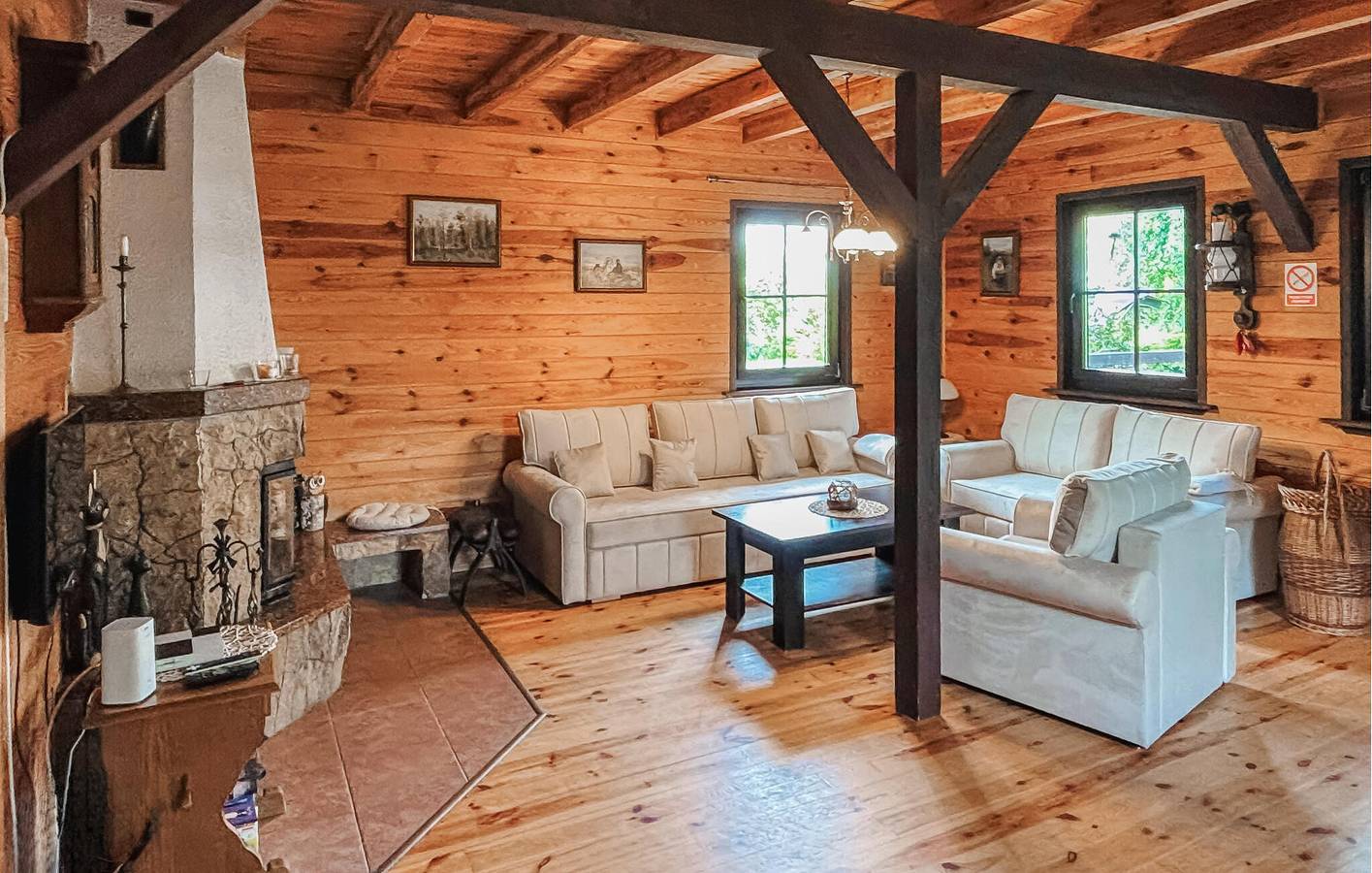 Ferienhaus für 6 Personen mit Garten in Nowe Warpno, Stettiner Haff
