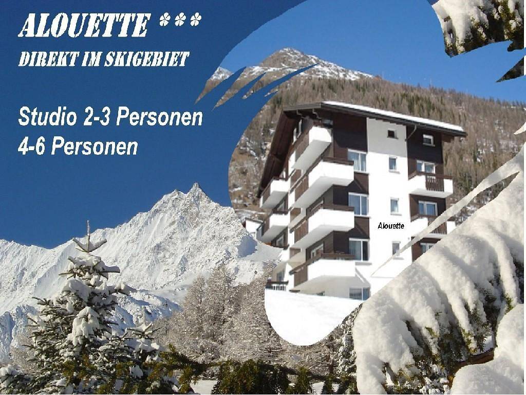 Appartement de vacances entier, Appartement à 6 lits Nr. 13 in Saas-Fee, Alpes valaisannes