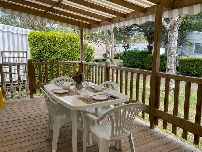 Camping pour 4 personnes, avec terrasse à Saint-Pierre-d'Oléron - 3