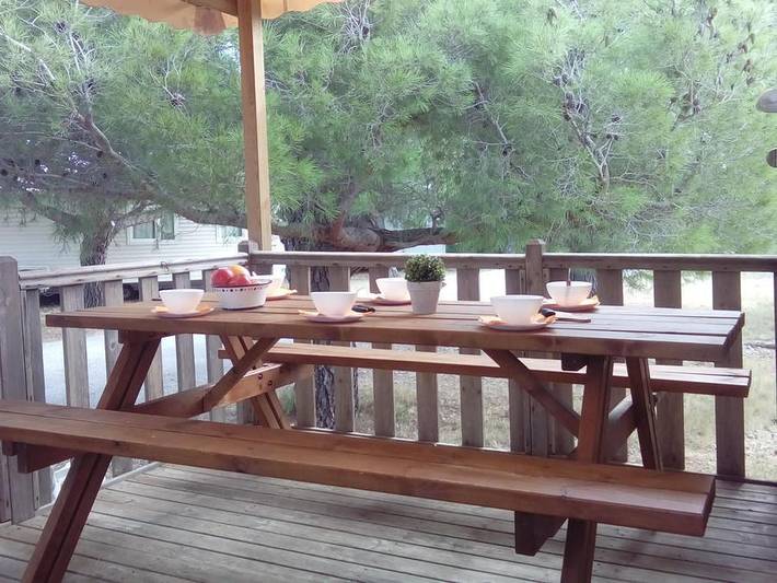 Camping pour 6 personnes, animaux acceptés dans l' Aude - 4