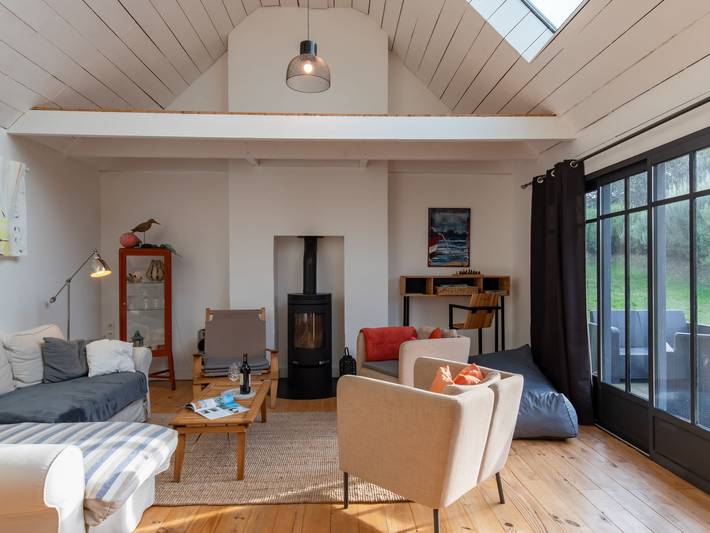 Location de vacances pour 5 personnes, avec terrasse ainsi que sauna et jardin à Brignogan-Plages - 2