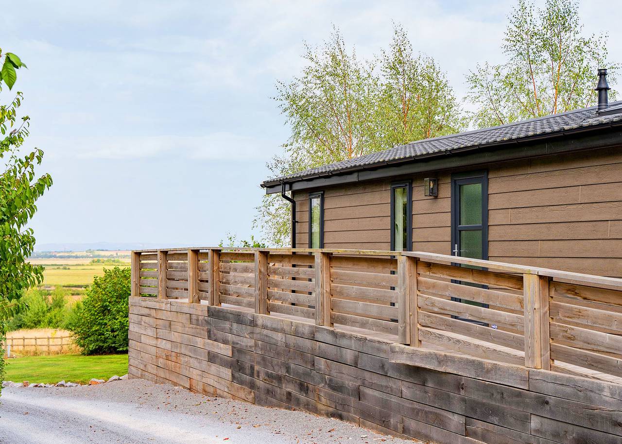 Otters View Lodge in Somerset