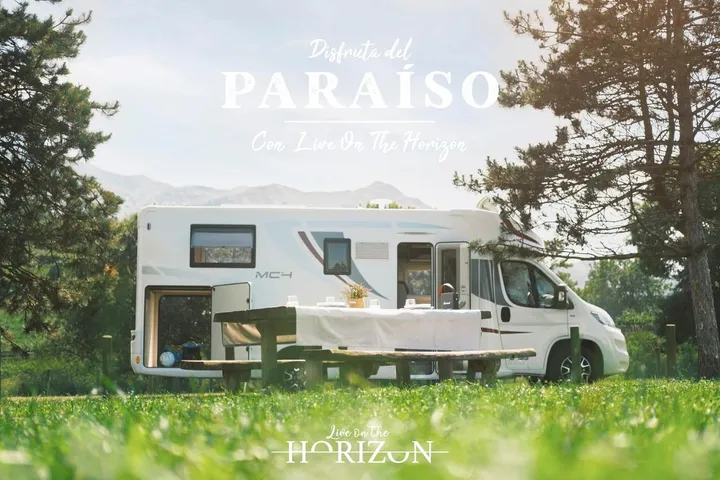 Caravan in Ribadesella, Costa Verde