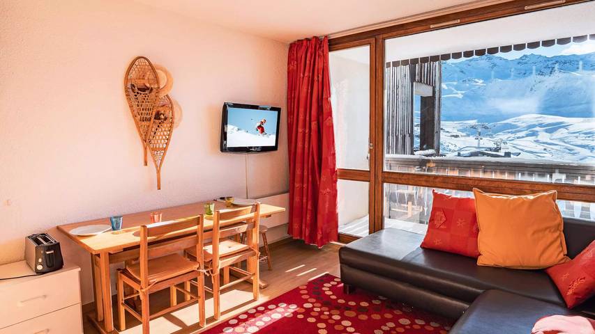 Holiday rental for 4 people, with View in Val Thorens