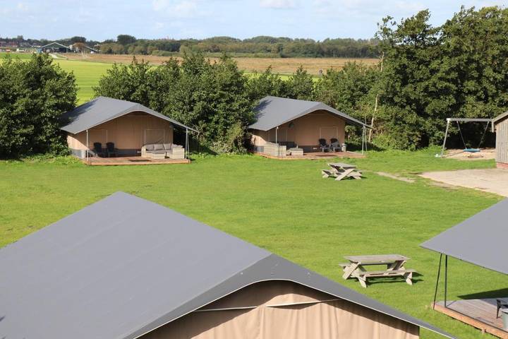 Tent voor 6 personen, met Tuin op Schiermonnikoog