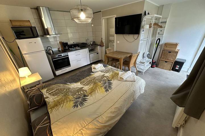 Entire apartment, Soleil levant Studio à Neydens in Neydens, Saint-Julien-en-Genevois region