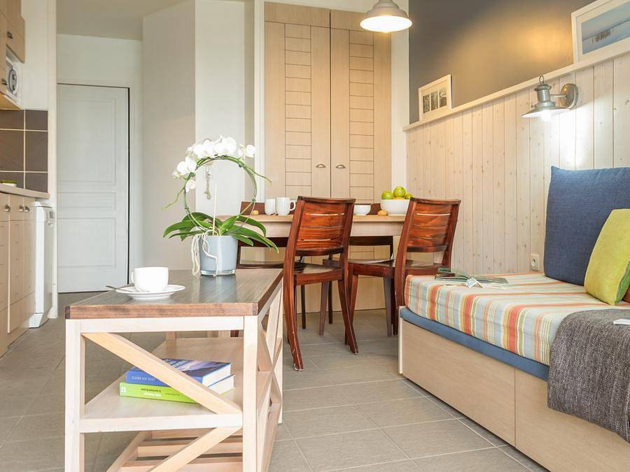 Ganzes Studio, Pierre & Vacances Premium Résidence de la Plage - Studio 4 personen - 1 Schlafnische - Meerblick in Le Crotoy, Abbeville und Umgebung