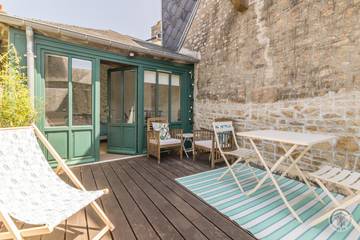Gîte pour 2 personnes, avec terrasse dans Office De Tourisme D Avranches