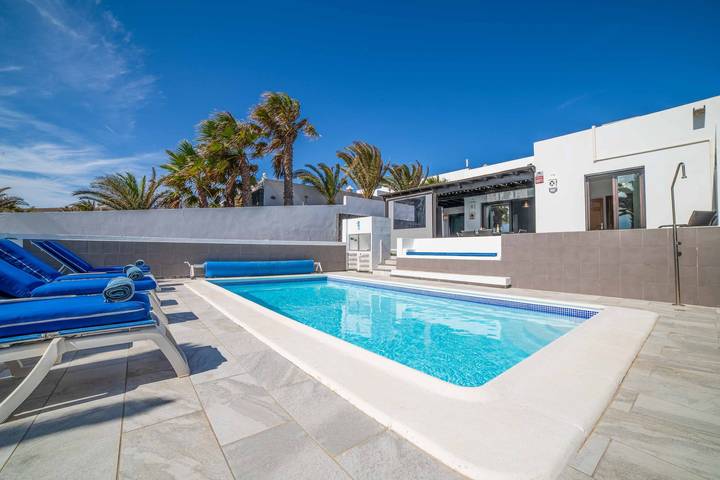 Villa pour 8 personnes, avec Terrasse à Playa Blanca - 3