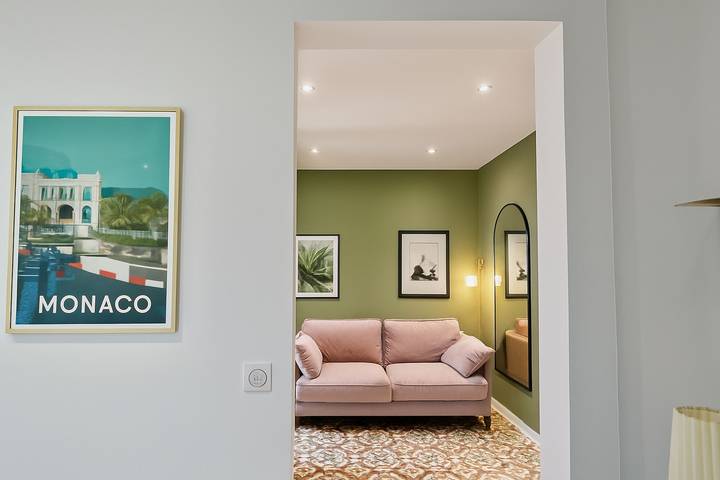 Gîte pour 4 personnes, avec terrasse à Beausoleil - 4
