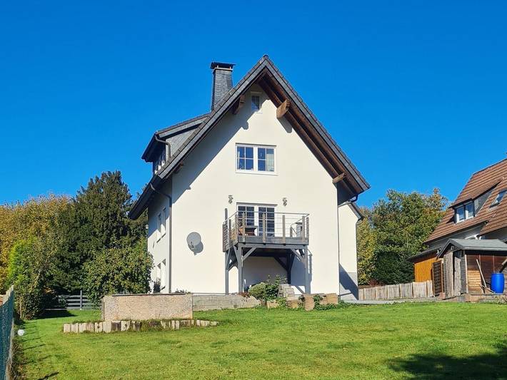 Ferienwohnung für 4 Personen, mit Garten und Terrasse sowie Ausblick, mit Haustier - 1