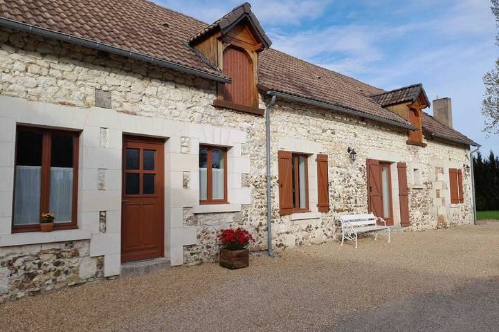 Location de vacances pour 10 personnes, avec Terrasse et Jardin à Vicq-sur-Nahon