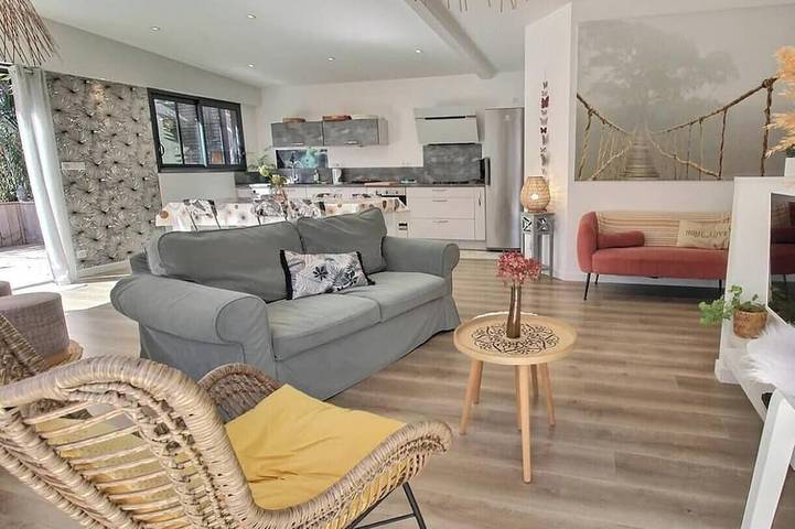 Maison de vacances pour 4 personnes, avec jardin ainsi que sauna et terrasse - 1
