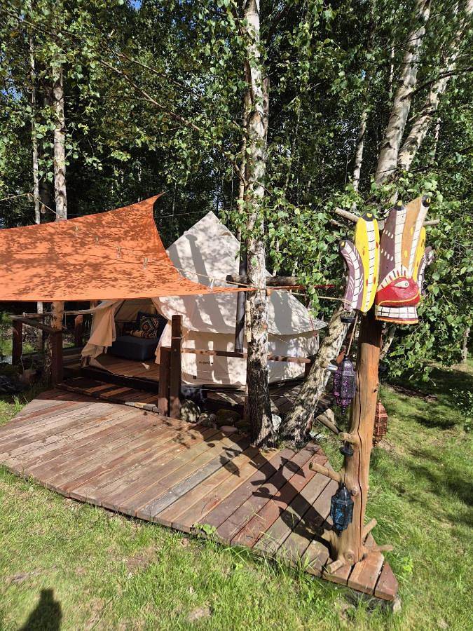 Glamping dla 2 osób, z widok i ogród w Słowacja