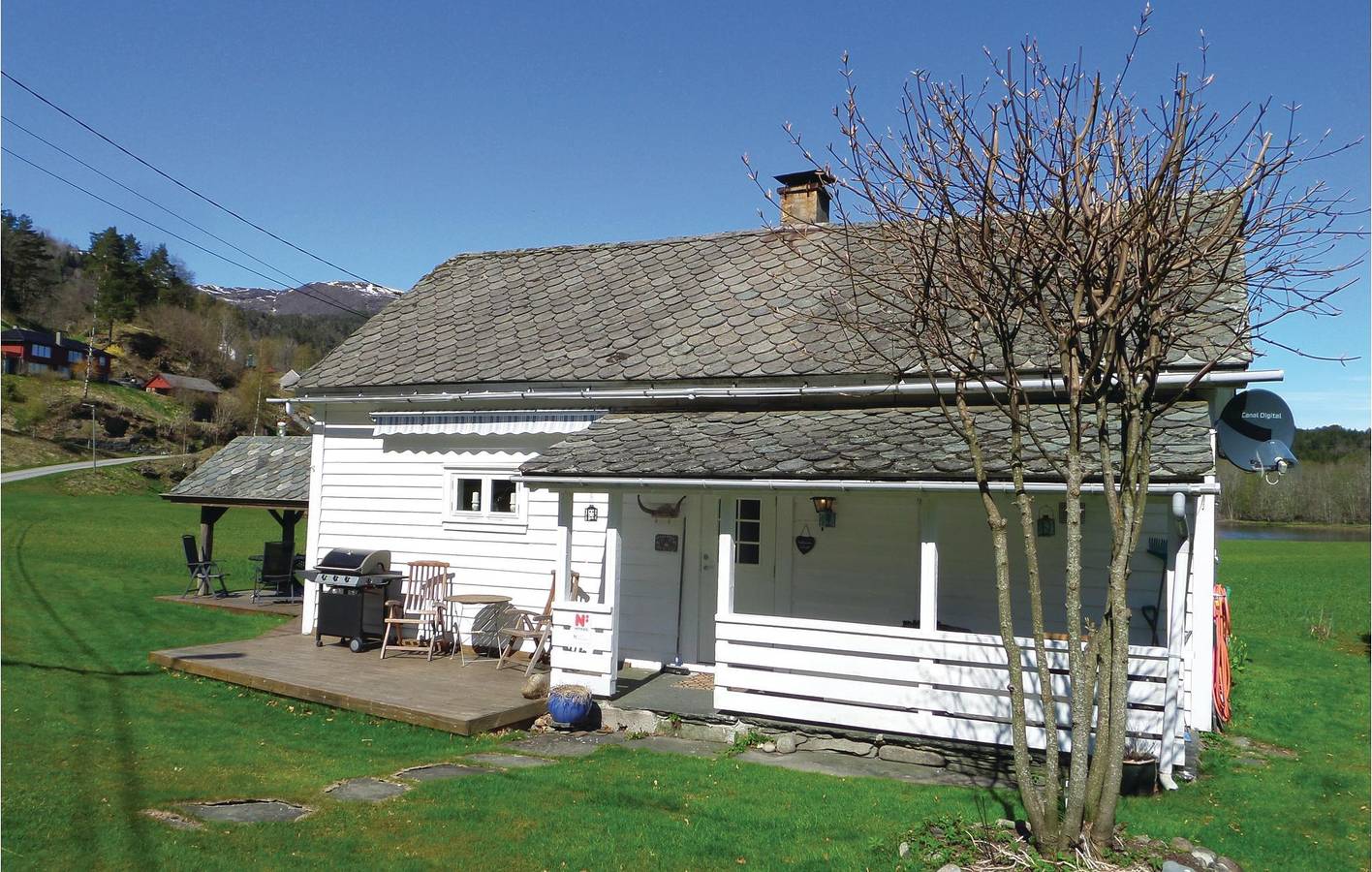 Ferienhaus für 8 Personen mit Terrasse in Kvam herad