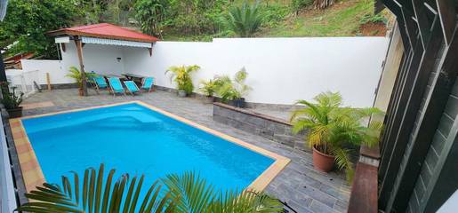 Maison d’hôte pour 6 personnes, avec vue ainsi que jardin et piscine en Martinique
