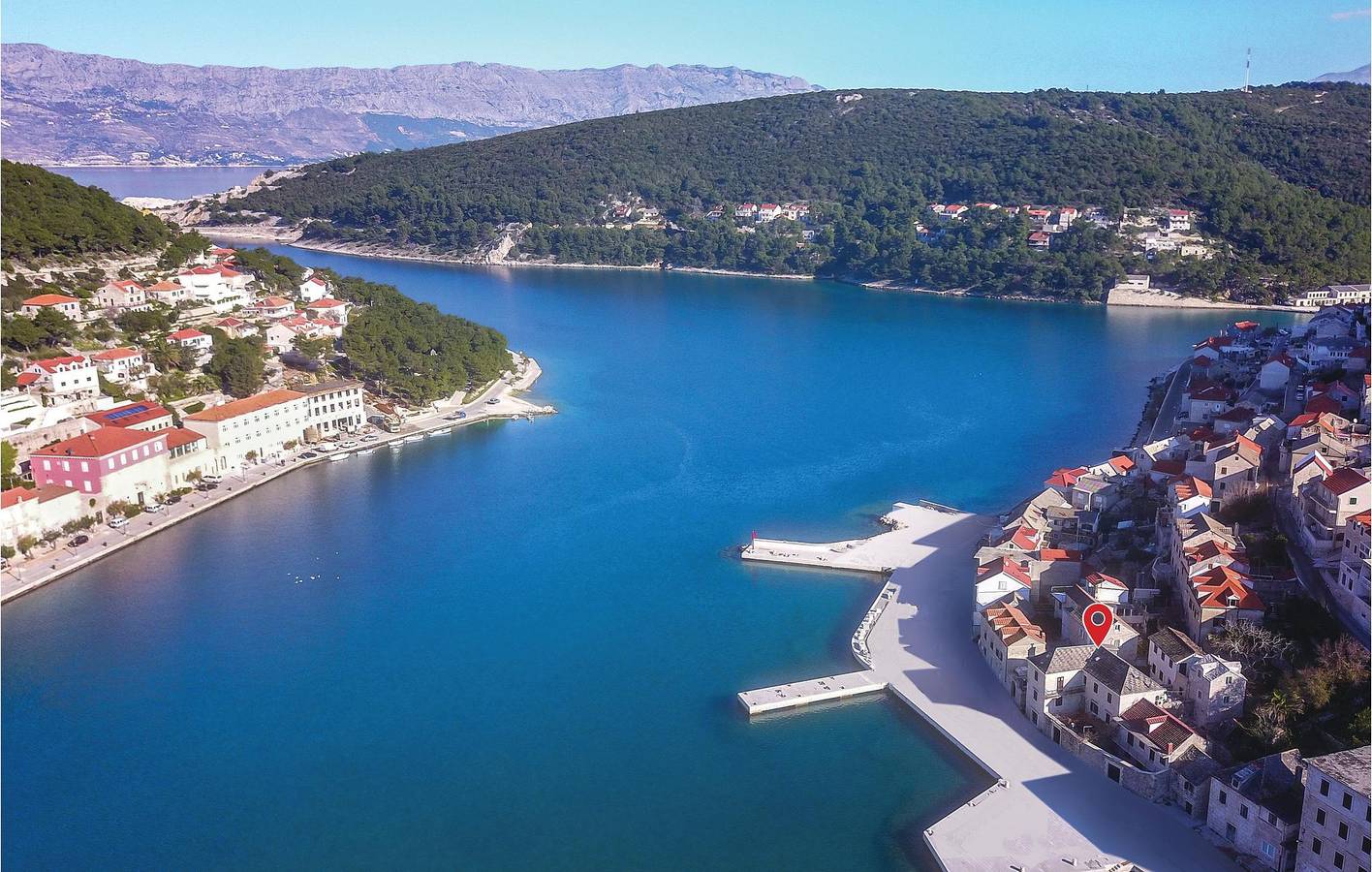 Ganze Ferienwohnung, Ferienwohnung für 4 Personen mit Terrasse in Pucisca, Brac