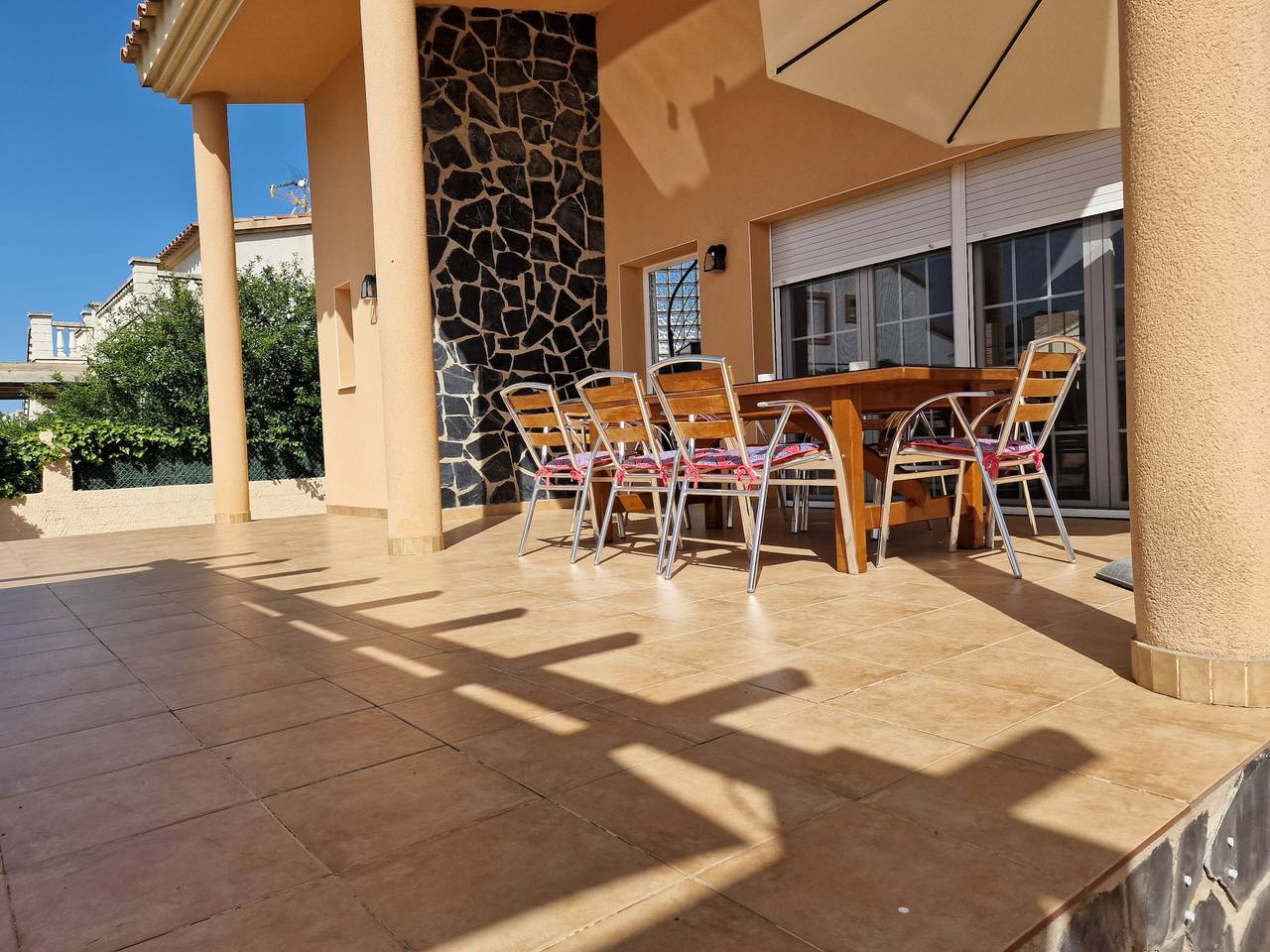 "Agostino"@Marisol: 300m zum Strand, Privat-Pool, Klima, Wlan, Hundestrand. in Riumar, Delta de l'Ebre