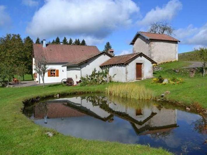 Gîte pour 8 personnes, avec Terrasse ainsi que Jardin et Vue à Saint-Bresson