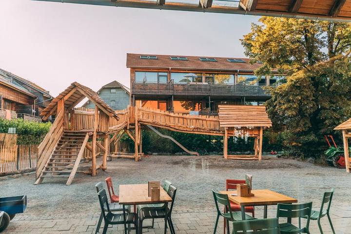 Location de vacances pour 4 personnes, avec piscine ainsi que jardin et sauna, animaux acceptés à Ravensbourg - 2