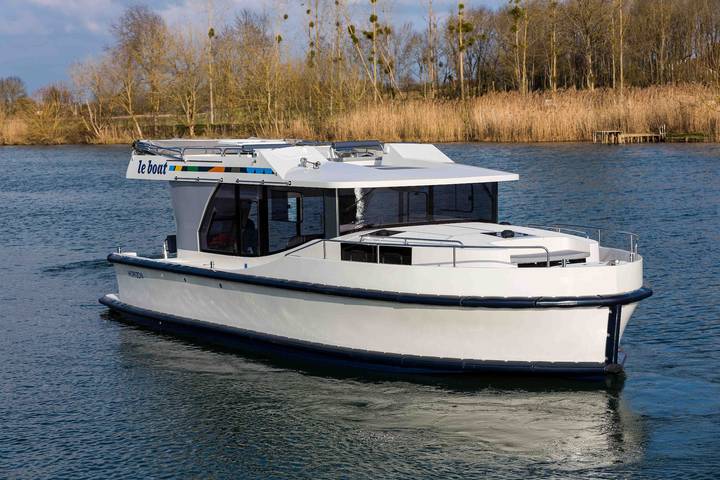 Boot für 5 Personen, mit Terrasse und Balkon/Terrasse in Burgund - 2