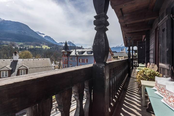 Ganze Wohnung, Ferienwohnung 'Ferienappartement 2 - Lockstein ' mit Bergblick, Privatem Garten und Wlan in Berchtesgaden, Berchtesgadener Alpen