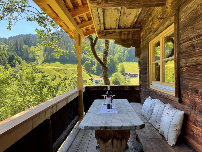 Troadkasten in Wildschönau, Montes del Kaiser