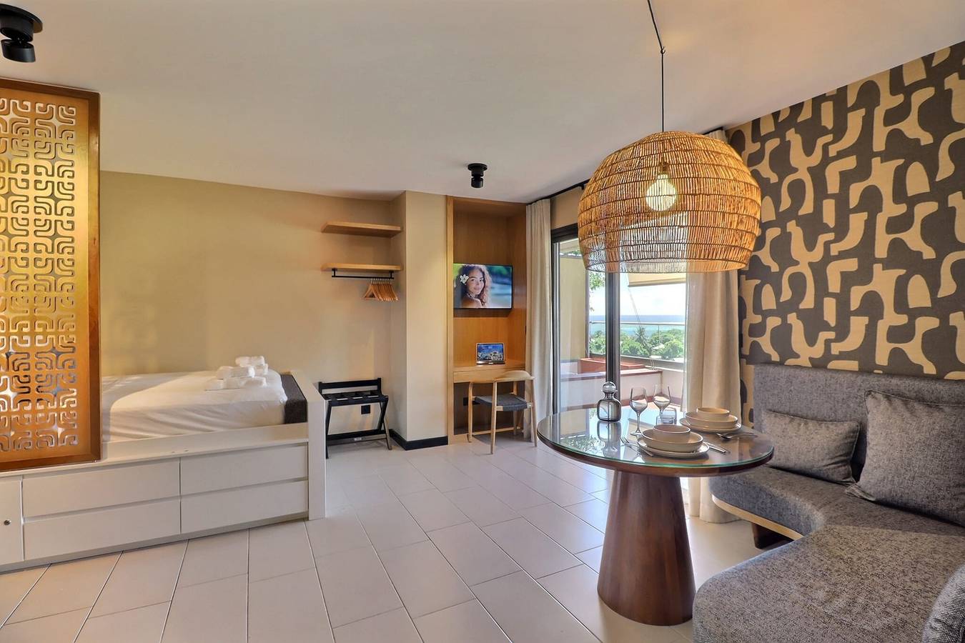 Studio entier, Mahana Suite - Vue mer & montagne in Papeete, Tahiti