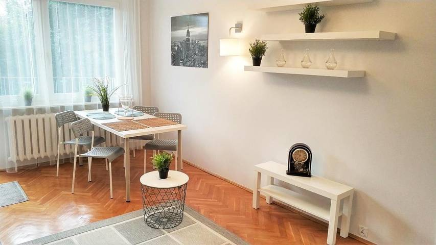 Apartament wakacyjny dla 4 osób, z Balkon i Taras oraz Widok w Kłodzko
