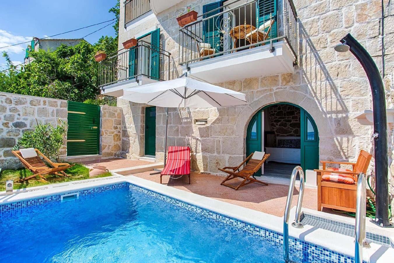 Apartment Villa Ivo in Brela, Makarska Riviera