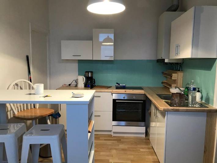 Appartement de vacances pour 3 personnes, avec Terrasse et Jardin