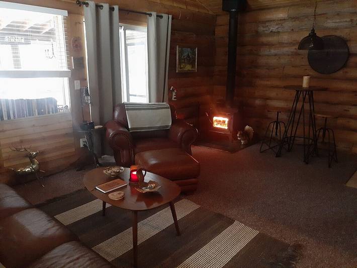 Cottage for 2 people, with terrace and yard in Lake Superior