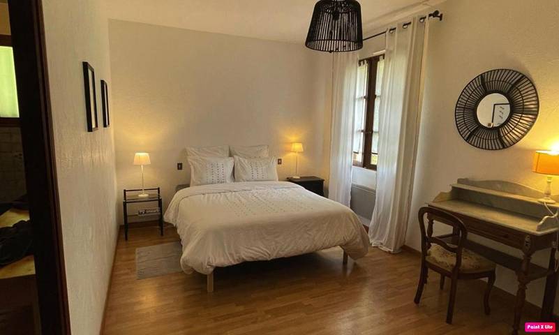Chambre d’hôte pour 2 personnes, avec Terrasse et Jardin ainsi que Piscine et Vue