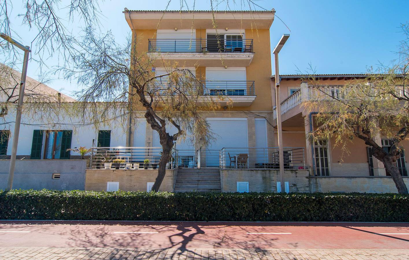 Ganze Ferienwohnung, Apartment mit Meerblick, Terrasse, AC und Grill - Playa de Muro in Can Picafort, Santa Margalida