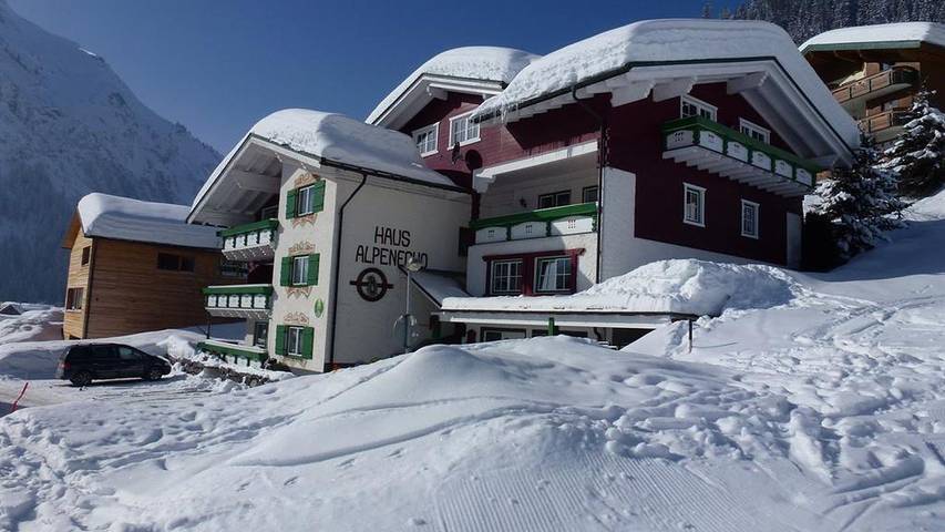 Vakantiewoning voor 6 personen, met balkon in het Kleinwalsertal