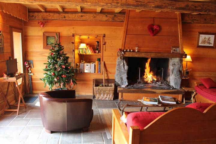 Chalet pour 10 personnes, avec jardin