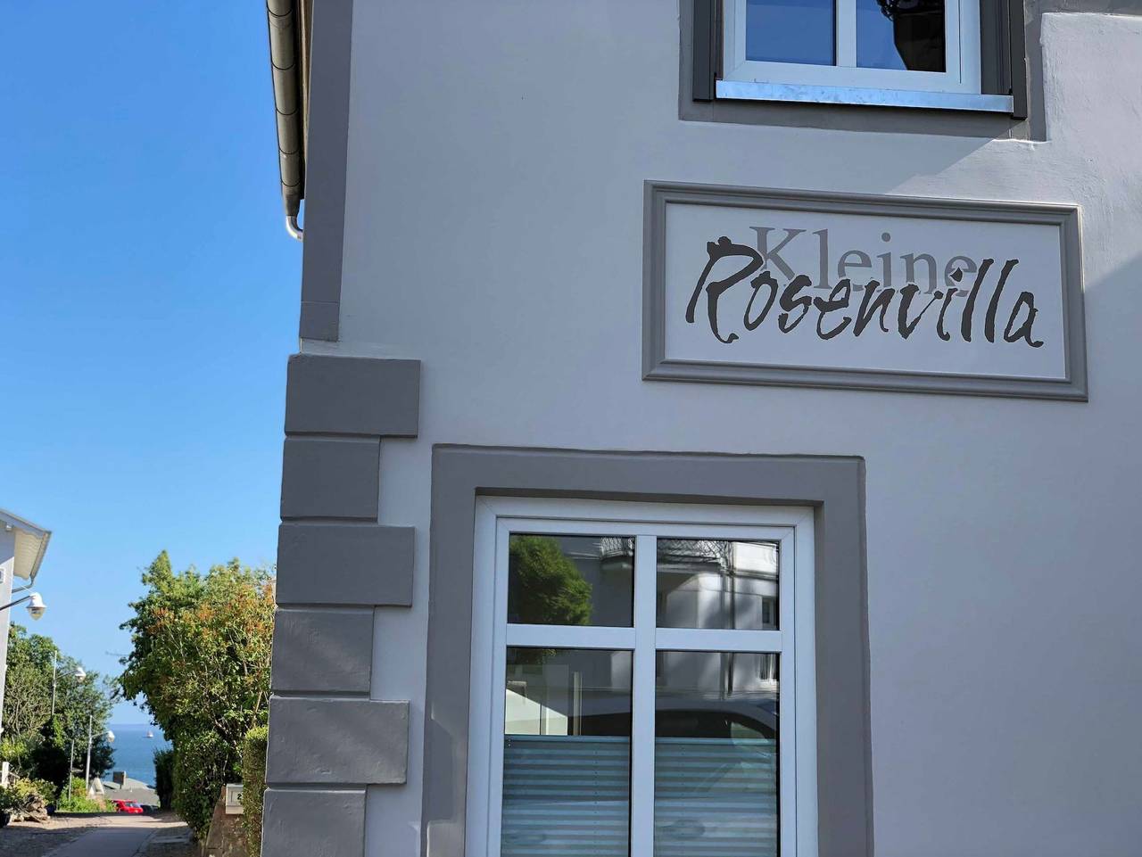 Ganze Ferienwohnung, Neu: Wellness Fh Kleine Rosenvilla - 150m zur Ostsee - Wellness Ferienhaus in der Sassnitzer Altstadt in Sassnitz, Nationalpark Jasmund