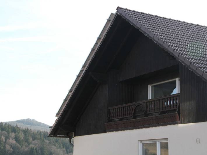 Hütte für 4 Personen, mit Ausblick und Balkon an der Rhön - 3